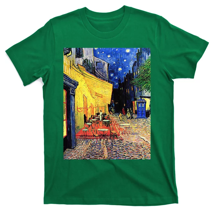 Cafe Terrace At Night Doctor Visit T-Shirt