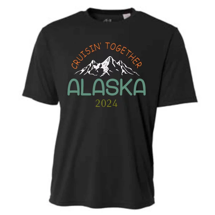 Cruisin Together Alaska 2024 Family Cruise Cooling Performance Crew T-Shirt