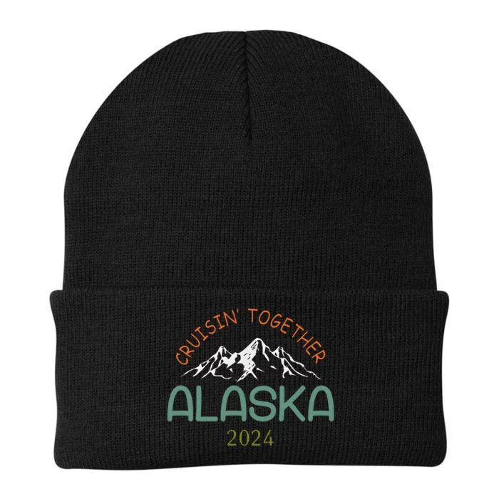 Cruisin Together Alaska 2024 Family Cruise Knit Cap Winter Beanie