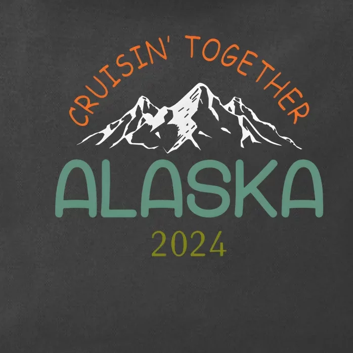 Cruisin Together Alaska 2024 Family Cruise Zip Tote Bag