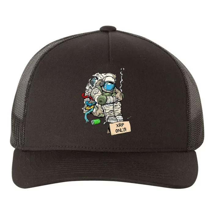 Cryptocurrency Talk - Astronaut Hodler Begging For XRP Yupoong Adult 5-Panel Trucker Hat