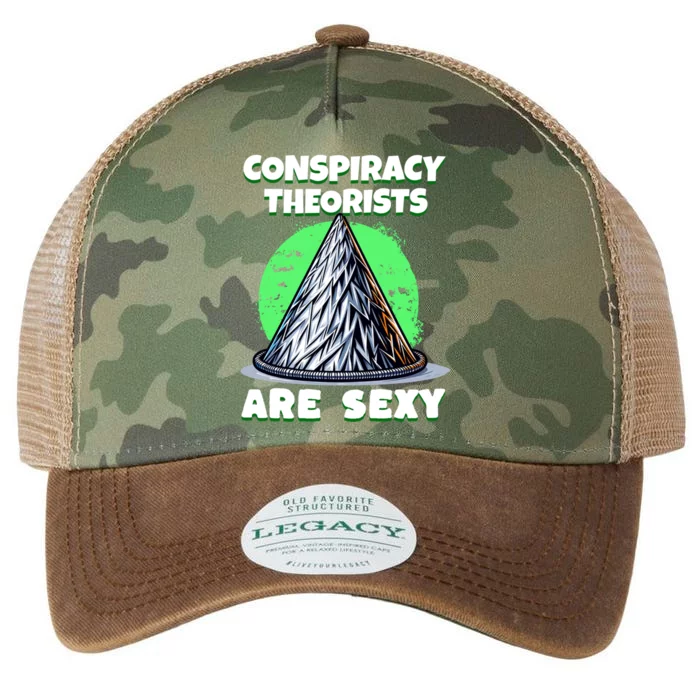 Conspiracy Theorists Are Sexy Tinfoil Hat Truth Seeking Gift Legacy Tie Dye Trucker Hat