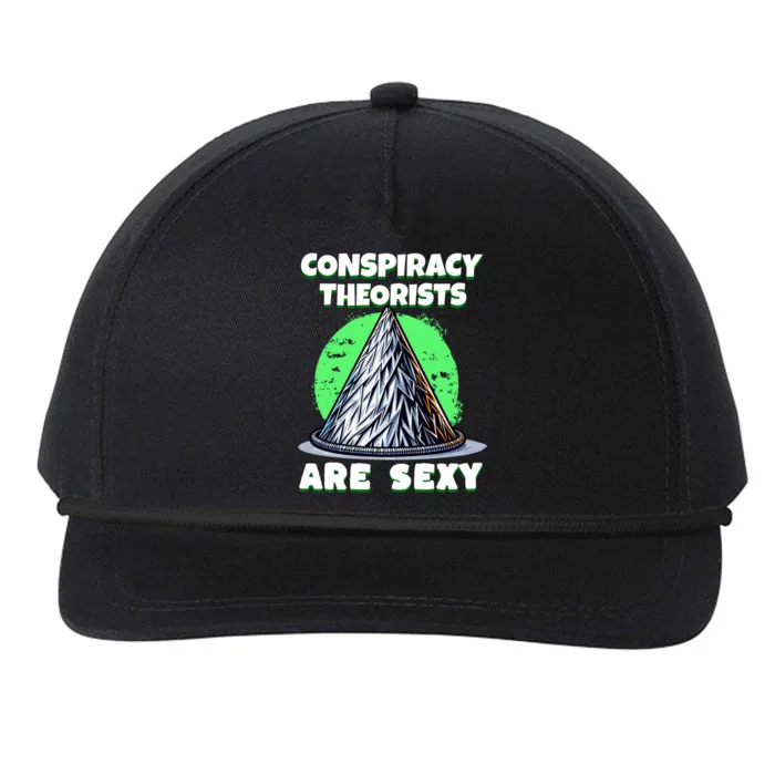 Conspiracy Theorists Are Sexy Tinfoil Hat Truth Seeking Gift Snapback Five-Panel Rope Hat