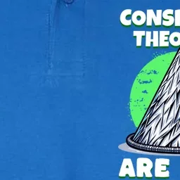 Conspiracy Theorists Are Sexy Tinfoil Hat Truth Seeking Gift Softstyle Adult Sport Polo