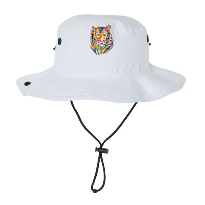 Colorful Tiger Animal Art Legacy Cool Fit Booney Bucket Hat