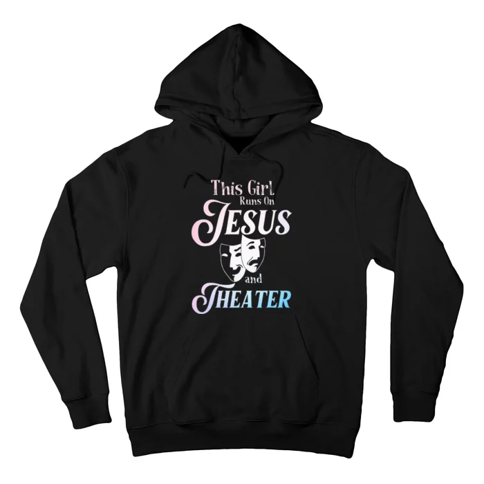 Cute Theatre Art For  Acting Musical Lover Hoodie