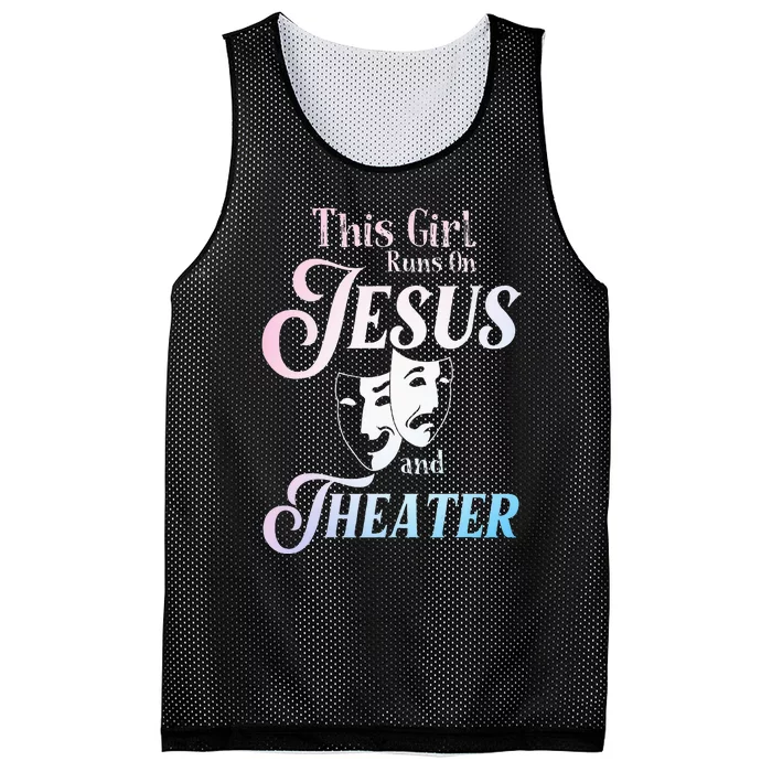 Cute Theatre Art For  Acting Musical Lover Mesh Reversible Basketball Jersey Tank