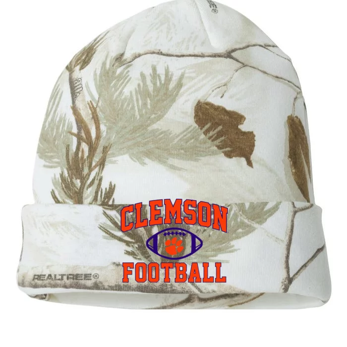 C.L.E.M.S.O.N Tigers Arch Football Kati - 12in Camo Beanie