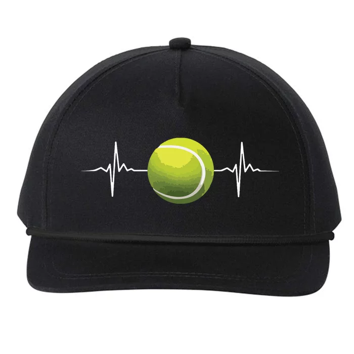 Cool Tennis Art For Racket Sport Tennis Player Snapback Five-Panel Rope Hat