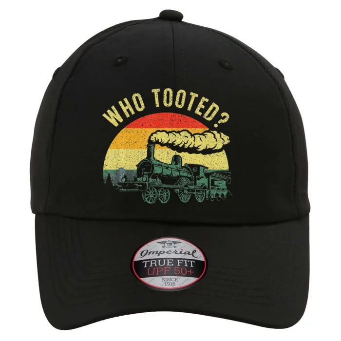 Cute Train Art Train Collector Railroad Lover The Original Performance Cap