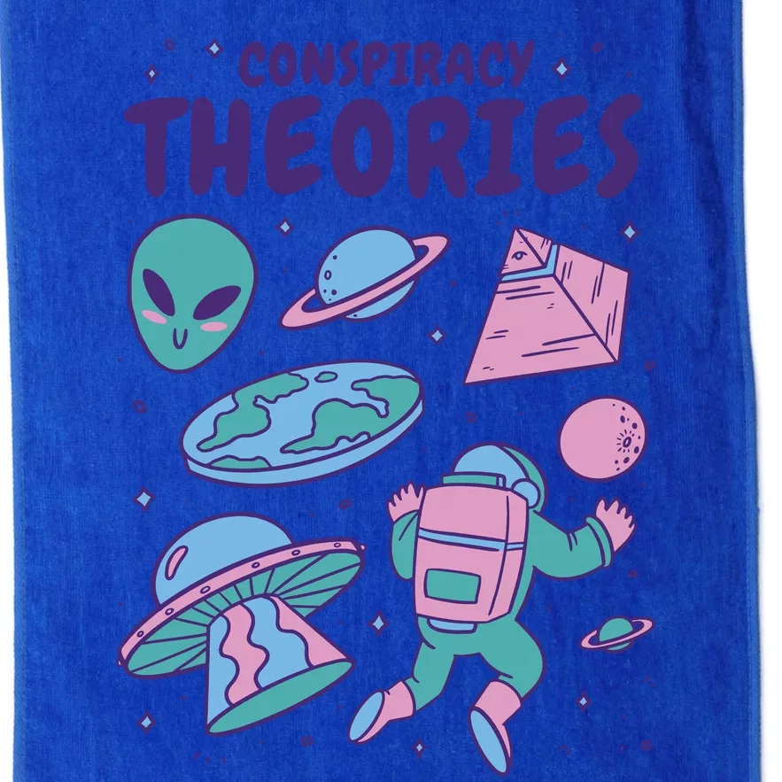 Conspiracy Theories Alien Space Platinum Collection Golf Towel