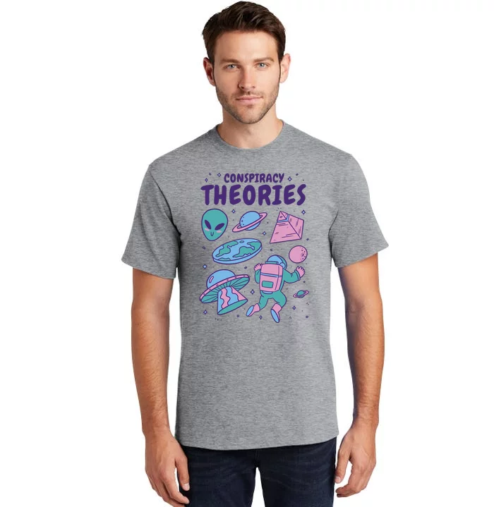 Conspiracy Theories Alien Space Tall T-Shirt