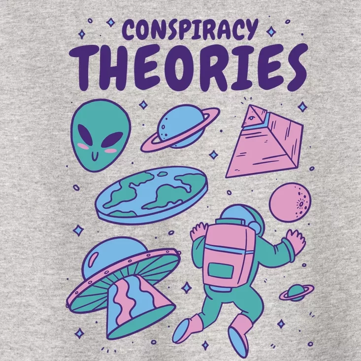 Conspiracy Theories Alien Space Toddler T-Shirt