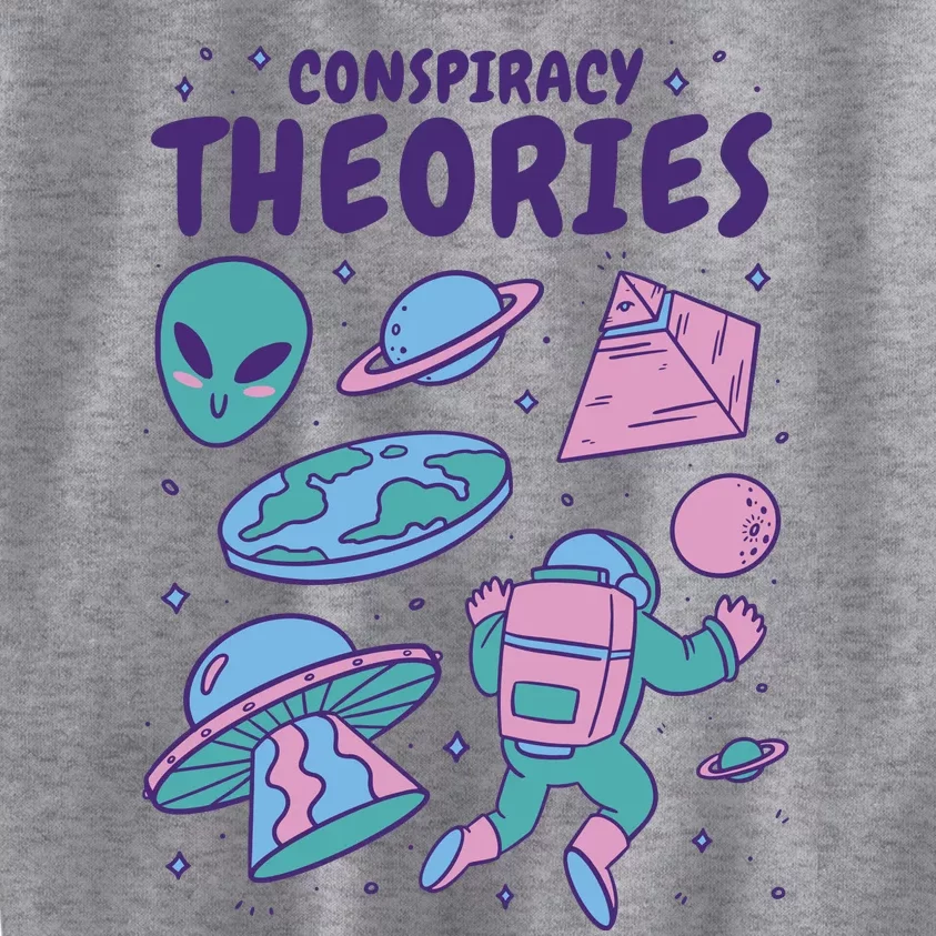 Conspiracy Theories Alien Space Kids Sweatshirt