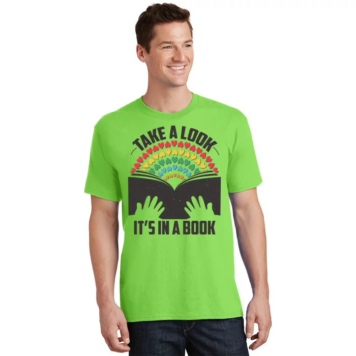 Cute Take A Look It's In A Book T-Shirt