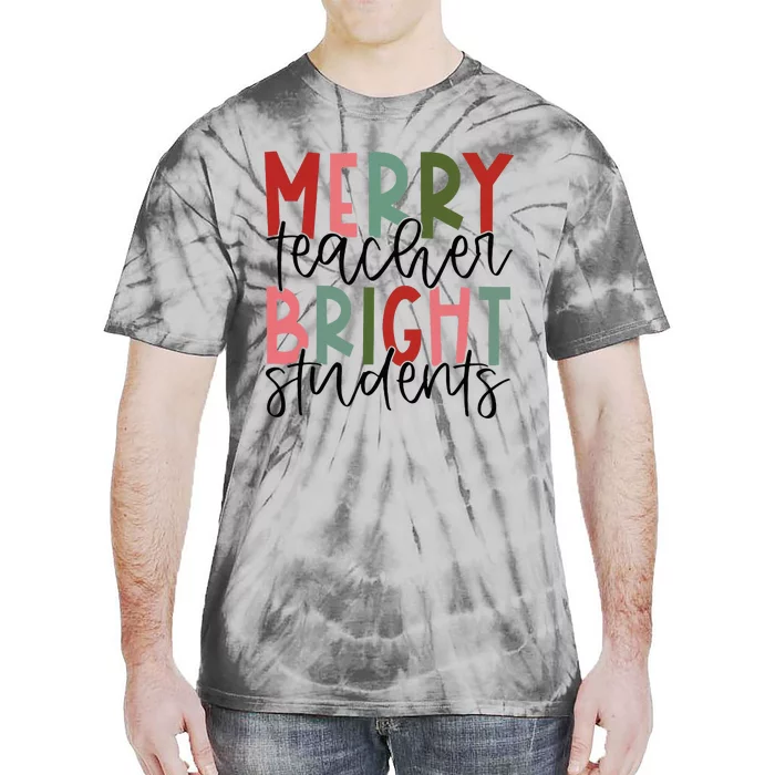 Christmas Teacher Appreciation Gift Tie-Dye T-Shirt