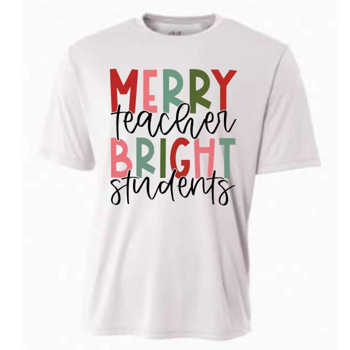 Christmas Teacher Appreciation Gift Cooling Performance Crew T-Shirt