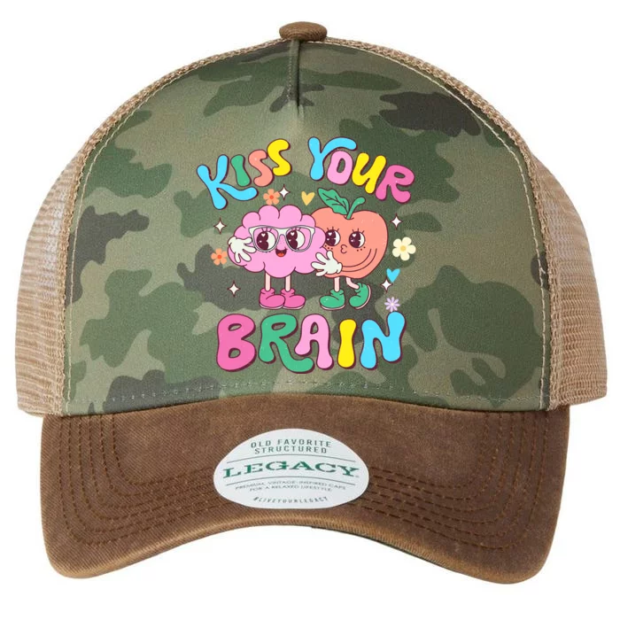 Cute Teacher Appreciation Back To School Legacy Tie Dye Trucker Hat