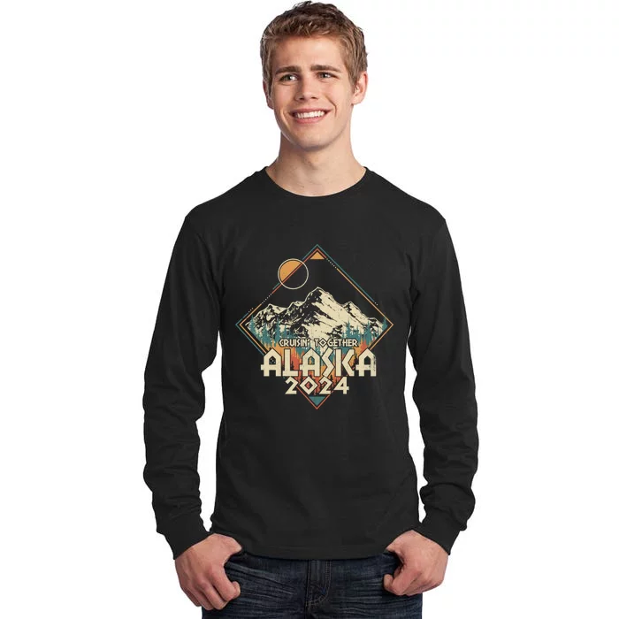 Cruisin Together Alaska 2024 Gift Tall Long Sleeve T-Shirt