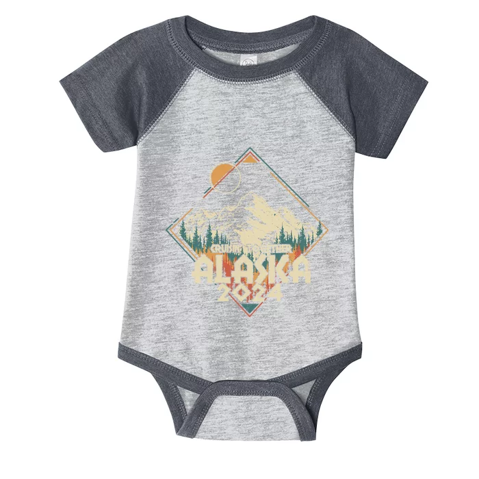 Cruisin Together Alaska 2024 Gift Infant Baby Jersey Bodysuit