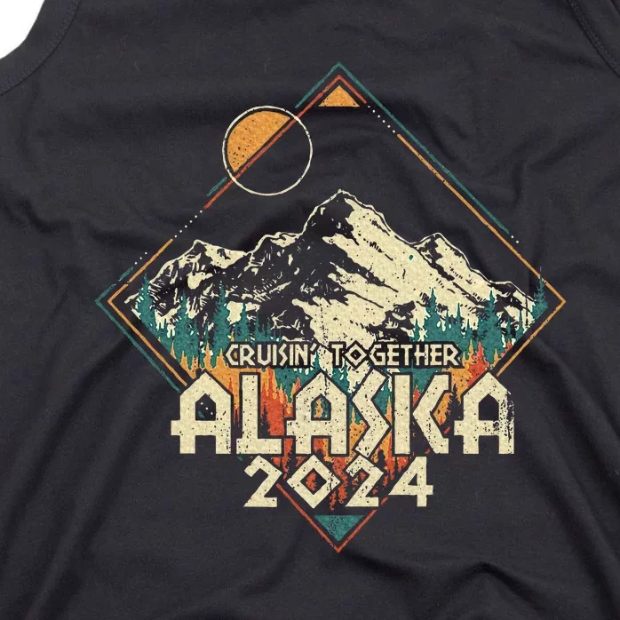 Cruisin Together Alaska 2024 Alaskan Cruise Trip Matching Tank Top