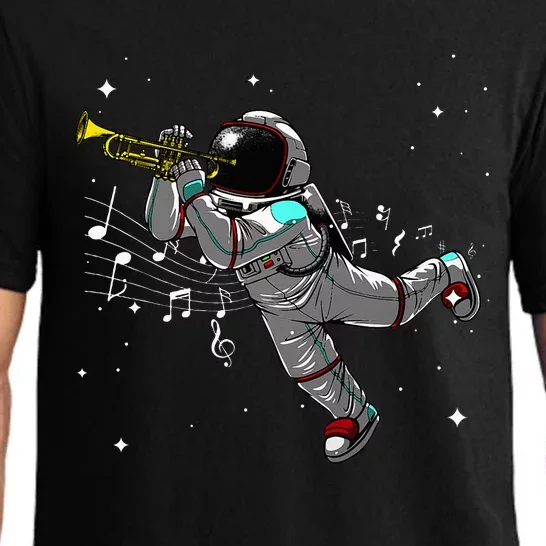 Cool Trumpet Astronaut Trumpet Player Musician Pajama Set