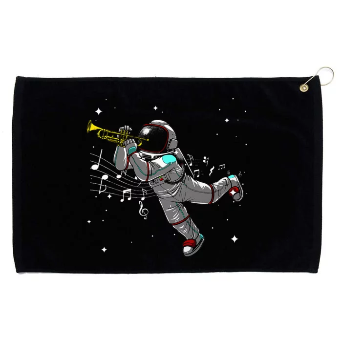 Cool Trumpet Astronaut Trumpet Player Musician Grommeted Golf Towel