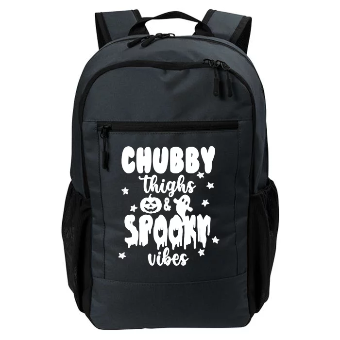 Chubby Thighs And Spooky Vibes Cute Halloween Daily Commute Backpack