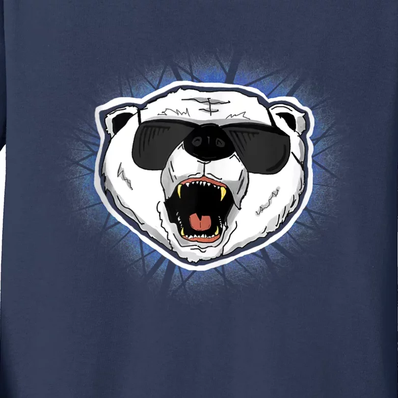 Cooler Than A Polar Bear’S Toe Nails Kids Long Sleeve Shirt