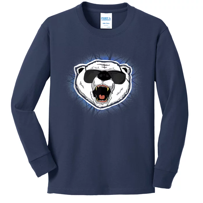 Cooler Than A Polar Bear’S Toe Nails Kids Long Sleeve Shirt