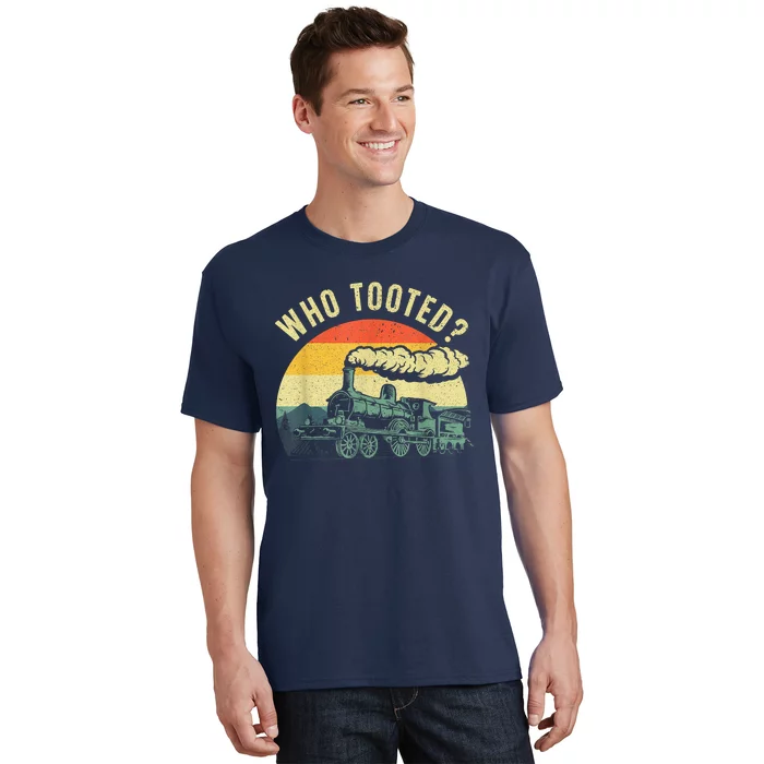 Cute Train Art Train Collector Train Lover T-Shirt