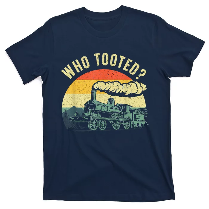 Cute Train Art Train Collector Train Lover T-Shirt