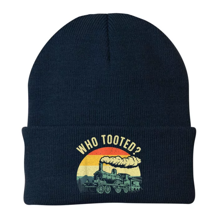 Cute Train Art Train Collector Train Lover Knit Cap Winter Beanie