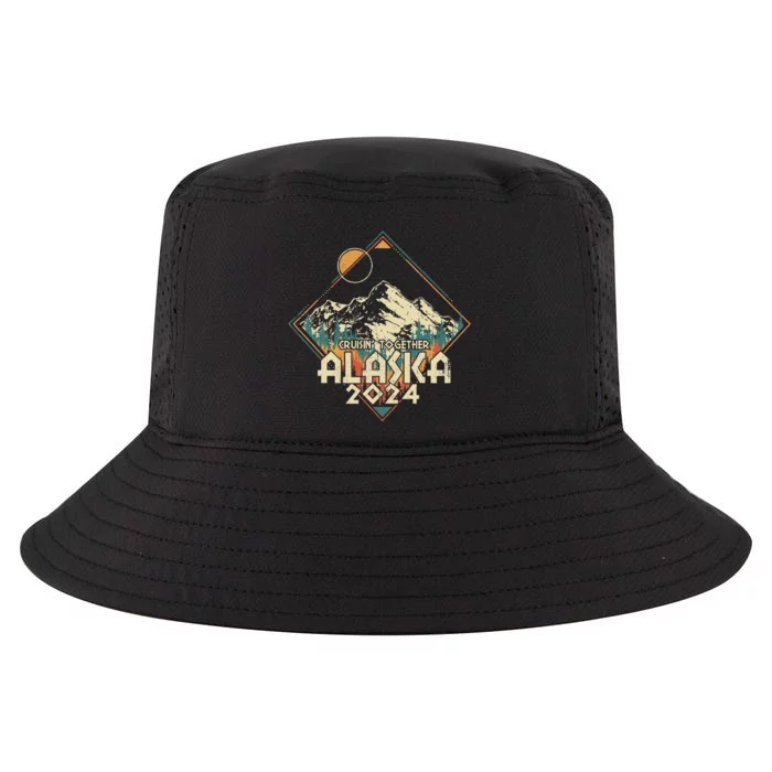 Cruisin Together Alaska 2024 Alaskan Cruise Trip Matching Cool Comfort Performance Bucket Hat