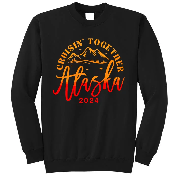 Cruisin Together Alaska 2024 Alaskan Cruise Trip Matching Sweatshirt