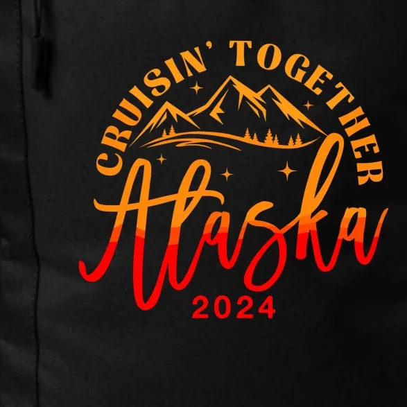 Cruisin Together Alaska 2024 Alaskan Cruise Trip Matching Daily Commute Backpack