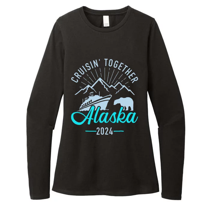 Cruisin Together Alaska 2024 Matching Cruising Vacation 2024 Womens CVC Long Sleeve Shirt