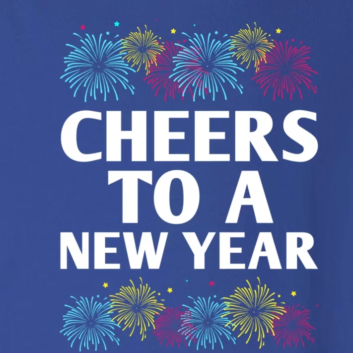 Cheers To A New Year Party Happy New Year Reunion Nye Family Gift Toddler Long Sleeve Shirt