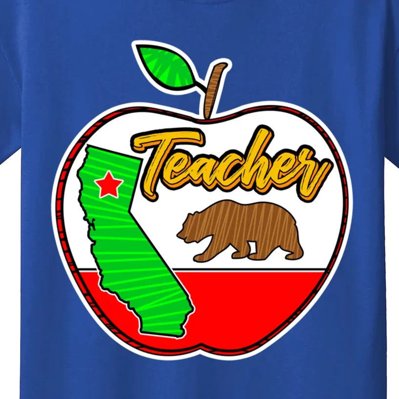 California Teacher Appreciati To School Gift Kids T-Shirt