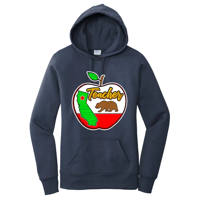 California Teacher Appreciati To School Gift Women's Pullover Hoodie