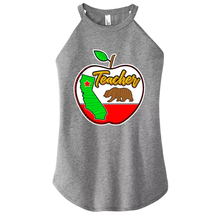 California Teacher Appreciati To School Gift Great Gift Women’s Perfect Tri Rocker Tank