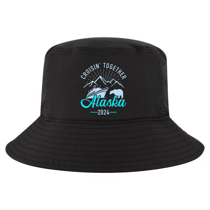 Cruisin Together Alaska 2024 Matching Cruising Vacation Cool Comfort Performance Bucket Hat