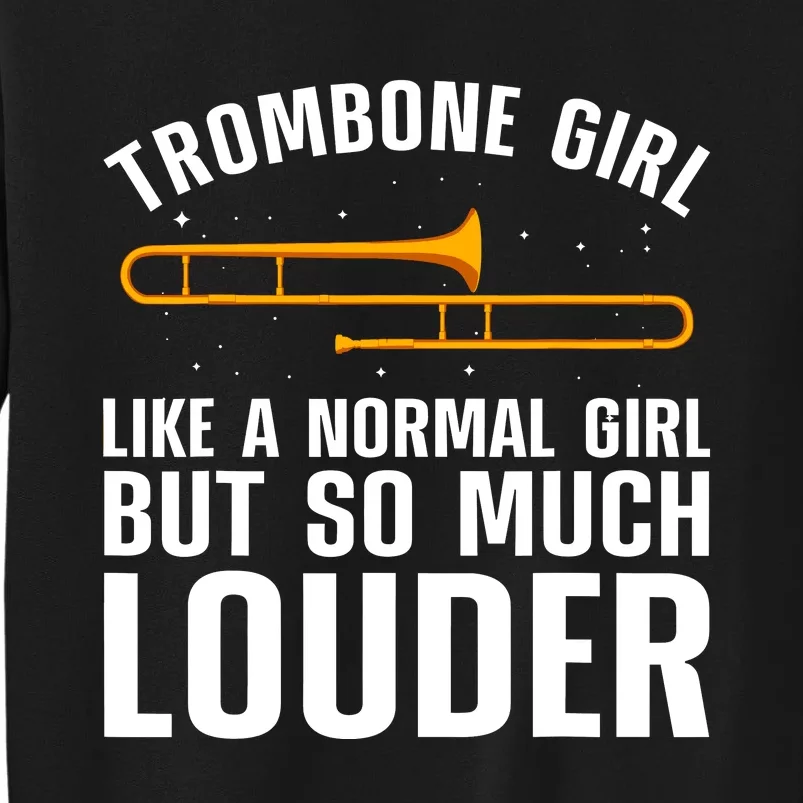 Cool Trombone Art Trombonist Trombone Lover Sweatshirt