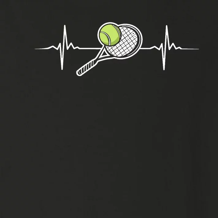 Cool Tennis Art For Racket Sport Tennis Player Toddler Long Sleeve Shirt