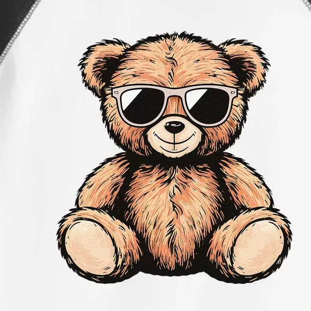 Cool Teddy Bear Casual Cute Funny Graphic Toddler Fine Jersey T-Shirt