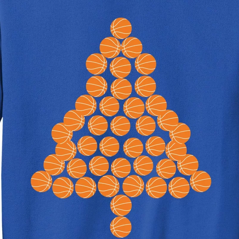 Christmas Tree Basketball Gift Basketball Christmas Funny Gift Great Gift Tall Sweatshirt