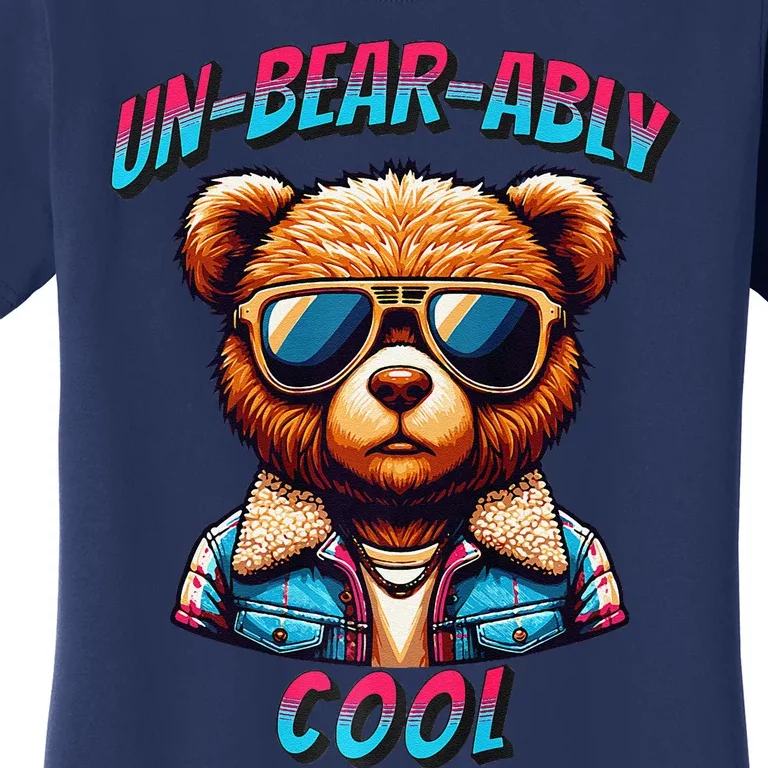 Cool Teddy Bear Sunglasses – Stay Chill In Style! Premium Women's T-Shirt