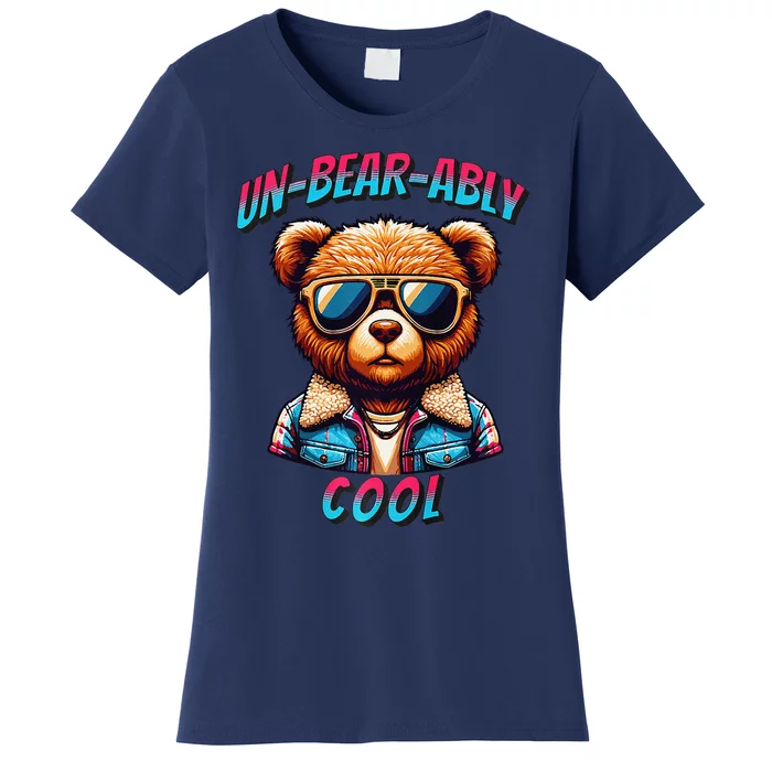 Cool Teddy Bear Sunglasses – Stay Chill In Style! Premium Women's T-Shirt