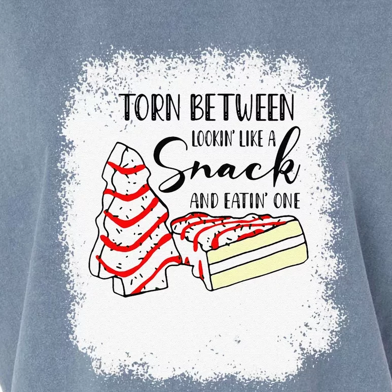 Christmas Torn Between Looking Like A Snack And Eating One Garment-Dyed Women's Muscle Tee