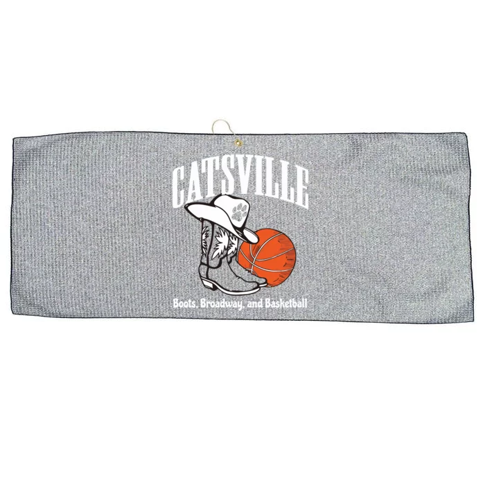 Catsville The Boots On Broadway Large Microfiber Waffle Golf Towel